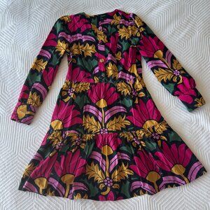 Jewel Tone FLoral J.Crew Dress, 4